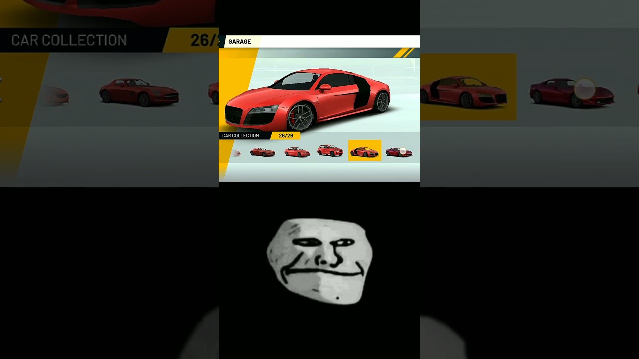 MY ALL RED &hearts;️ CARS UNLOCKED 🔓 IN EXTREME CAR DRIVING SIMULATOR#viralvideo