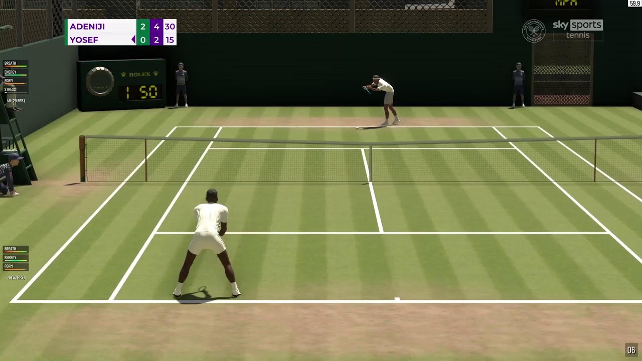 Tennis Elbow 4 Wimbledon 1st RD 25