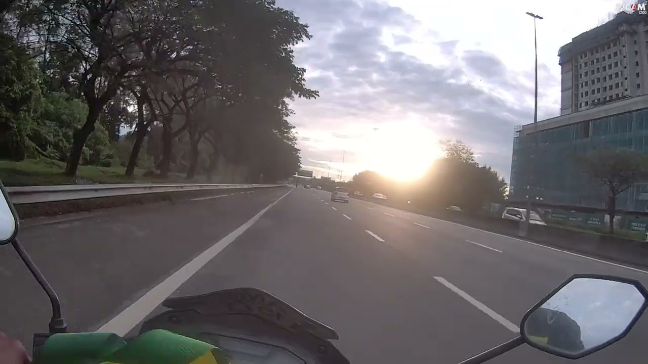 SJCAM C300 Ride 16.2.26 am | Pulau Indah Highway - KESAS