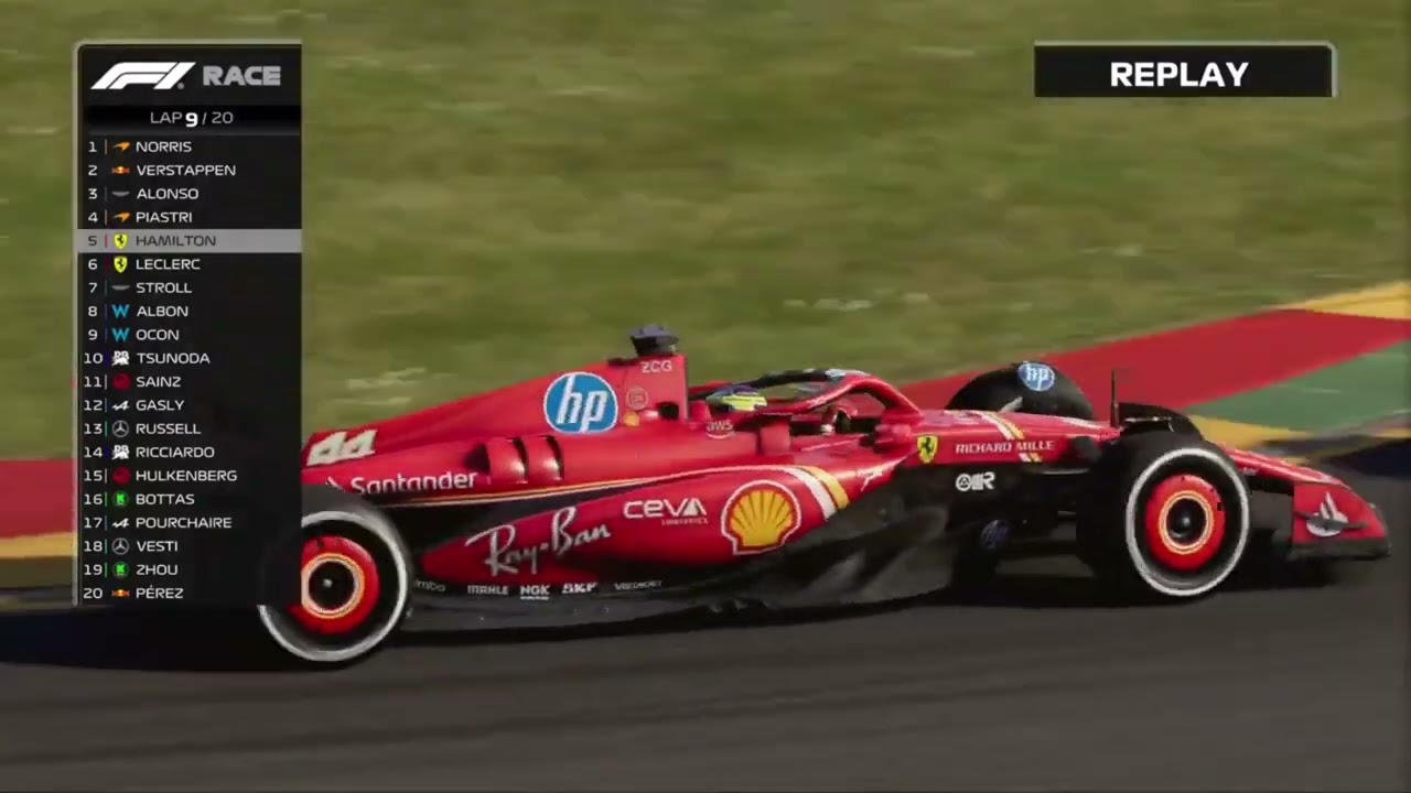 Hamilton&rsquo;s Comeback Drive &ndash; Starting Last with Ferrari at Melbourne GP | F1 24