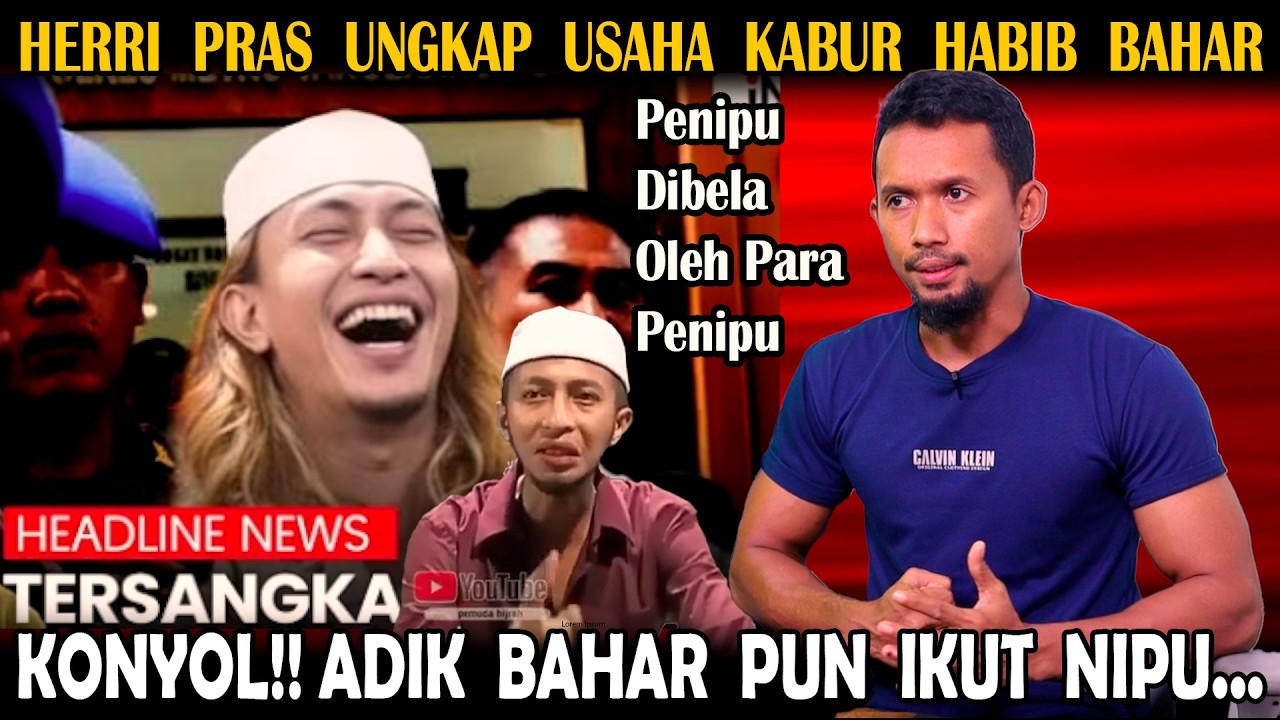 Bahar Si Tukang Tipu Akhirnya Ditangkap - Adik nya Bela Mati2an : Kakak Saya Tidak Salah