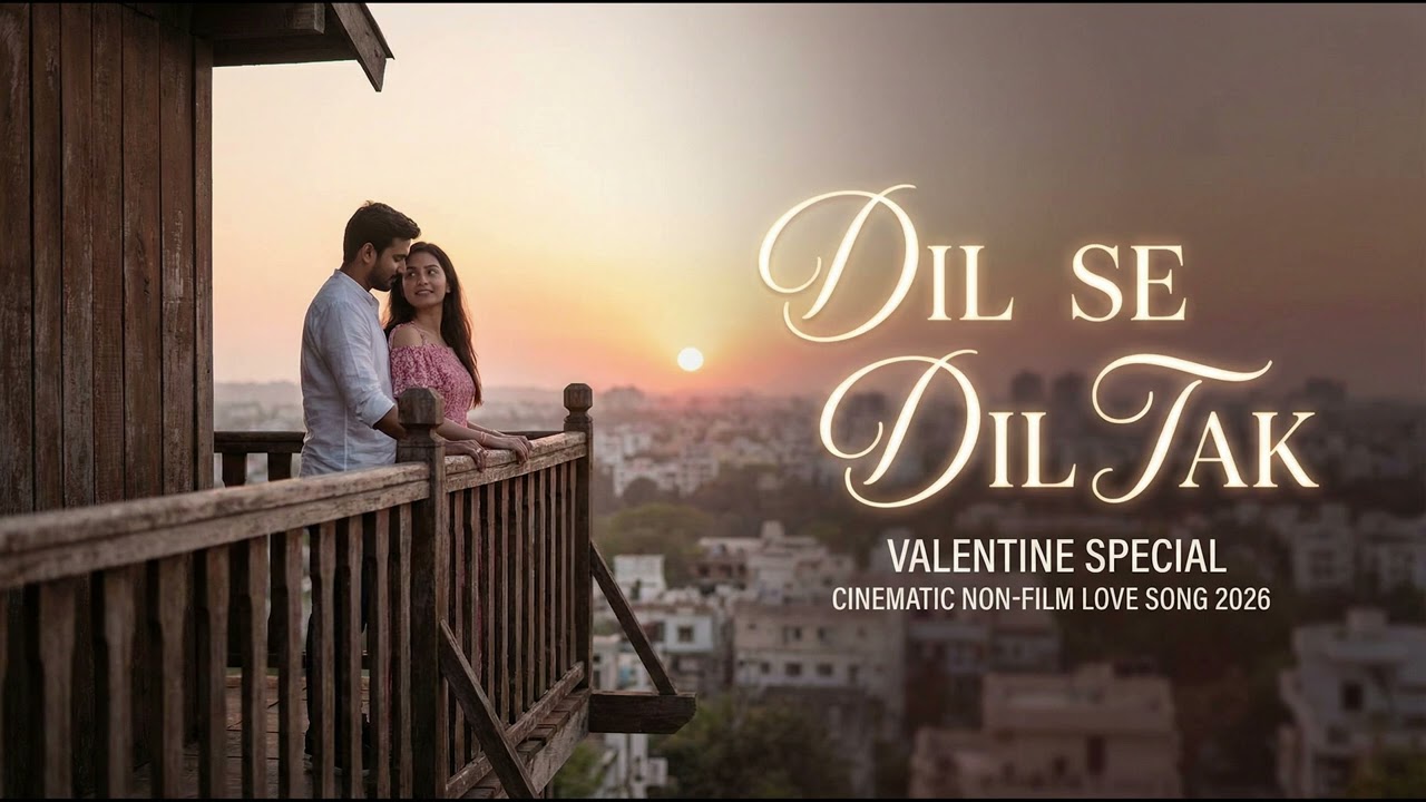 Dil Se Dil Tak – Valentine Special Romantic Hindi Song 2026 | Cinematic Non Film Love Song | Lyrical