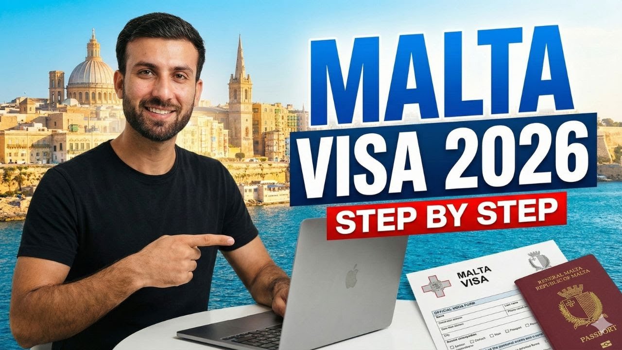 Malta Visa 2026 | Complete Step by Step Application Guide (Avoid Mistakes!) 🇪🇺#europetravel