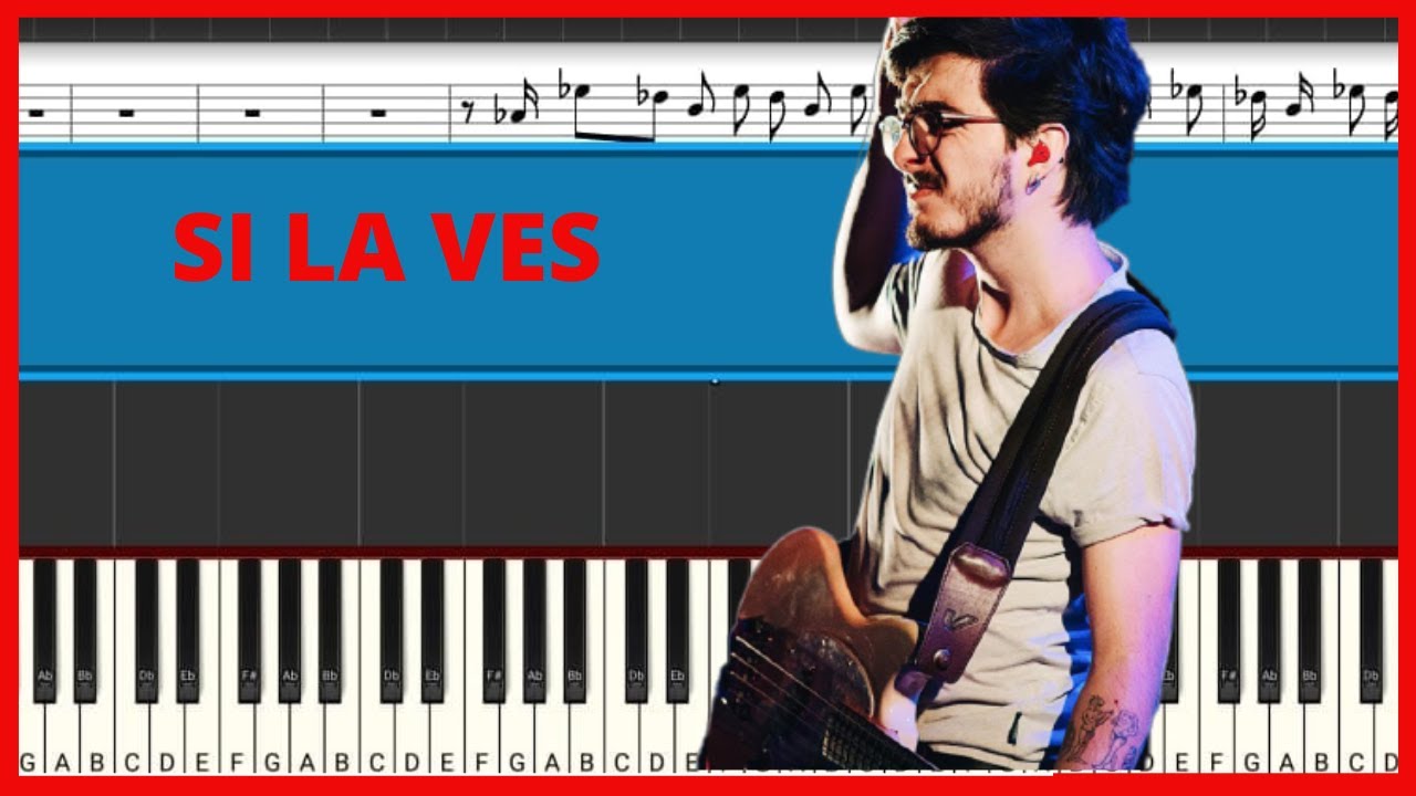 Morat - Si La Ves | Piano Tutorial | Midi