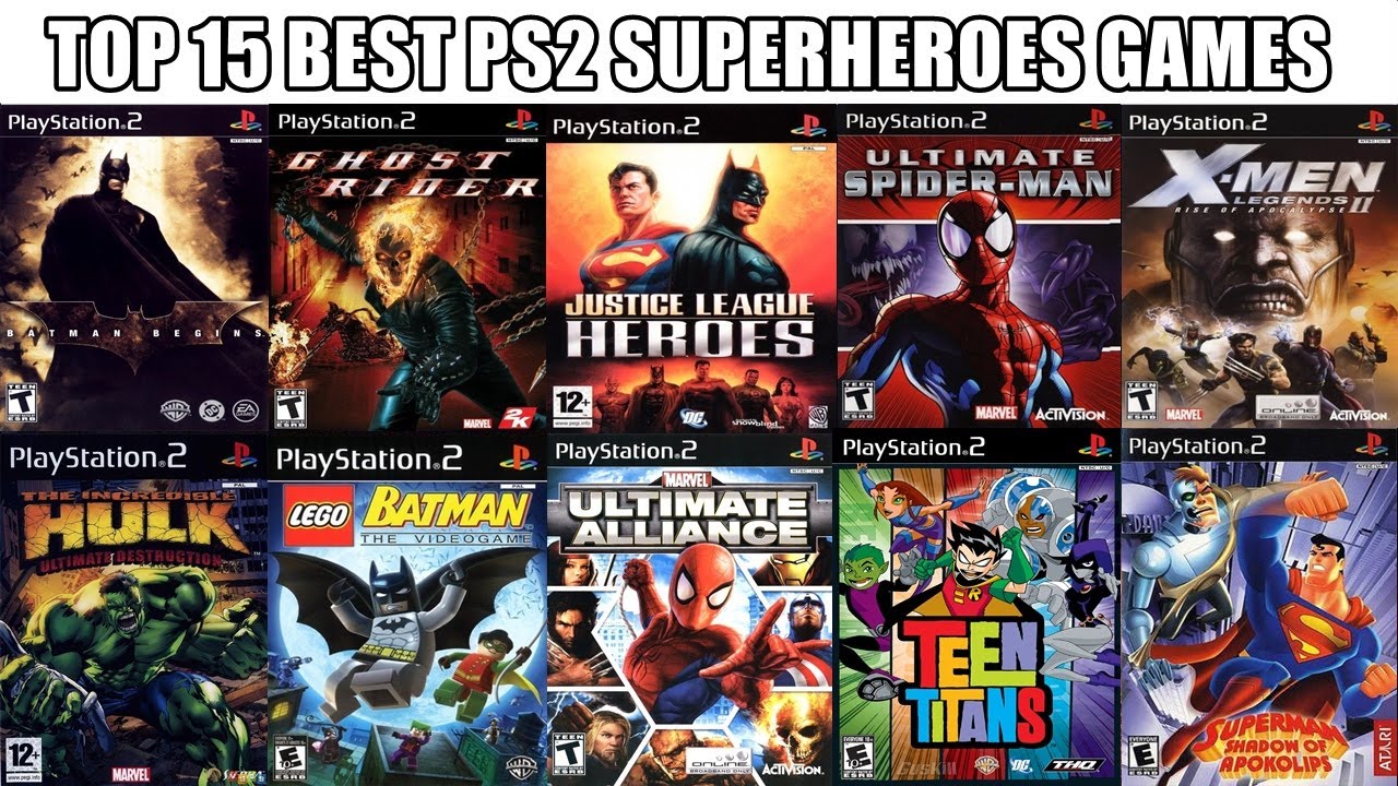 Top 15 Best PS2 Superheroes Games Of All Time