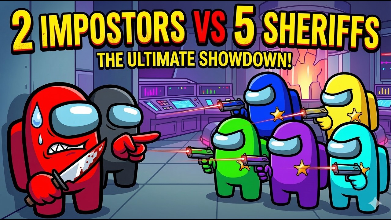 AmongUS But whole lobby is Sheriff | DhyanCanPlay