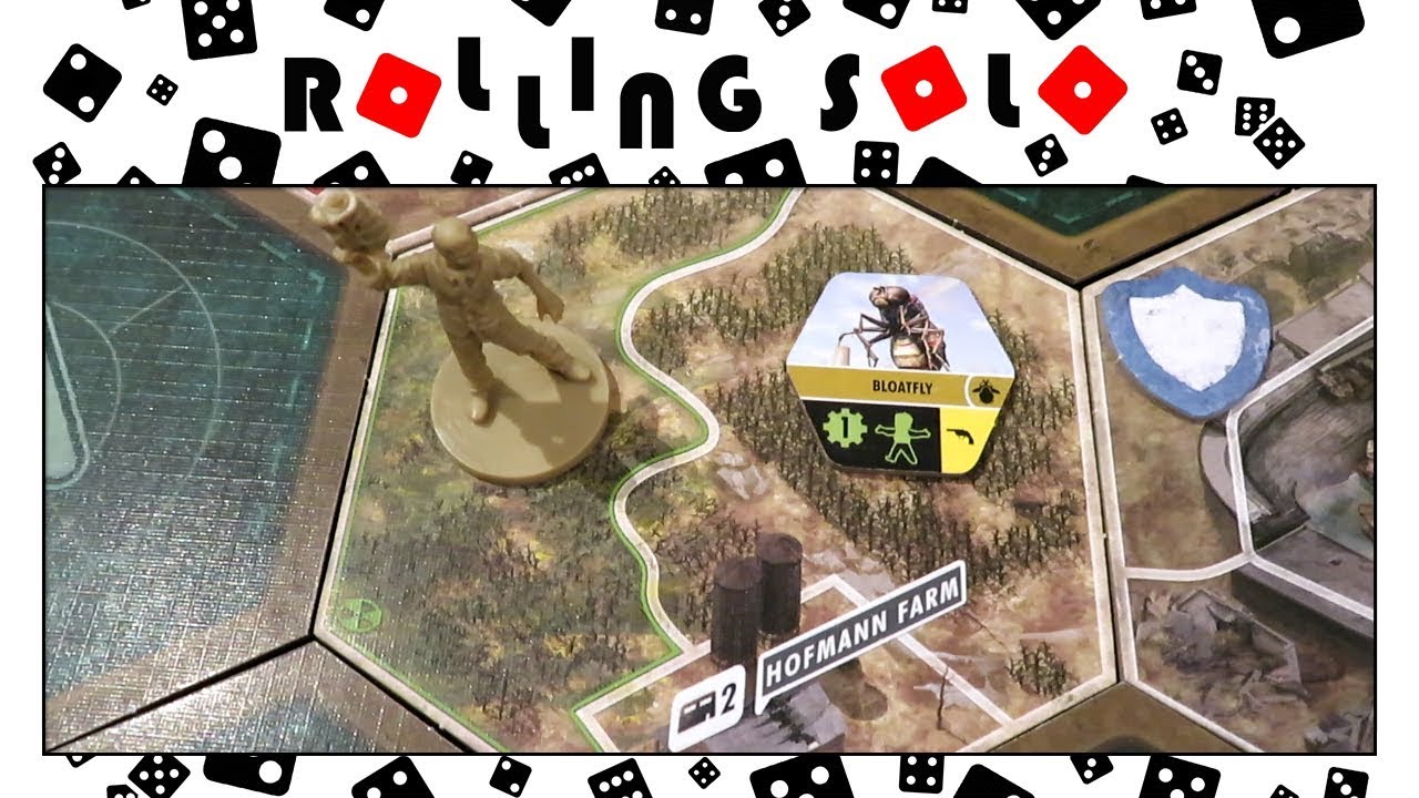 Fallout: The Board Game | Solo Playthrough | How To Play | The Commonwealth | Part #1