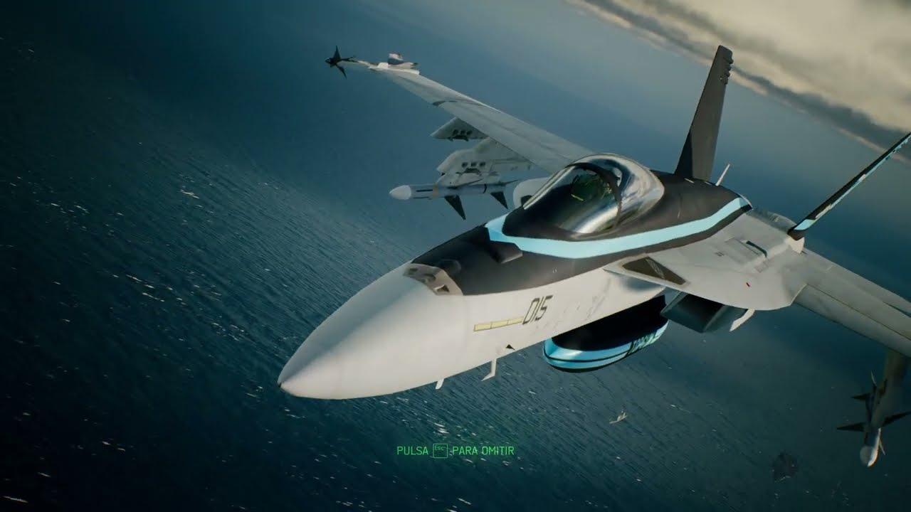 ACE COMBAT 7 Skies Unknown – Capítulo 3 | F-18 Top Gun | Pure Gameplay