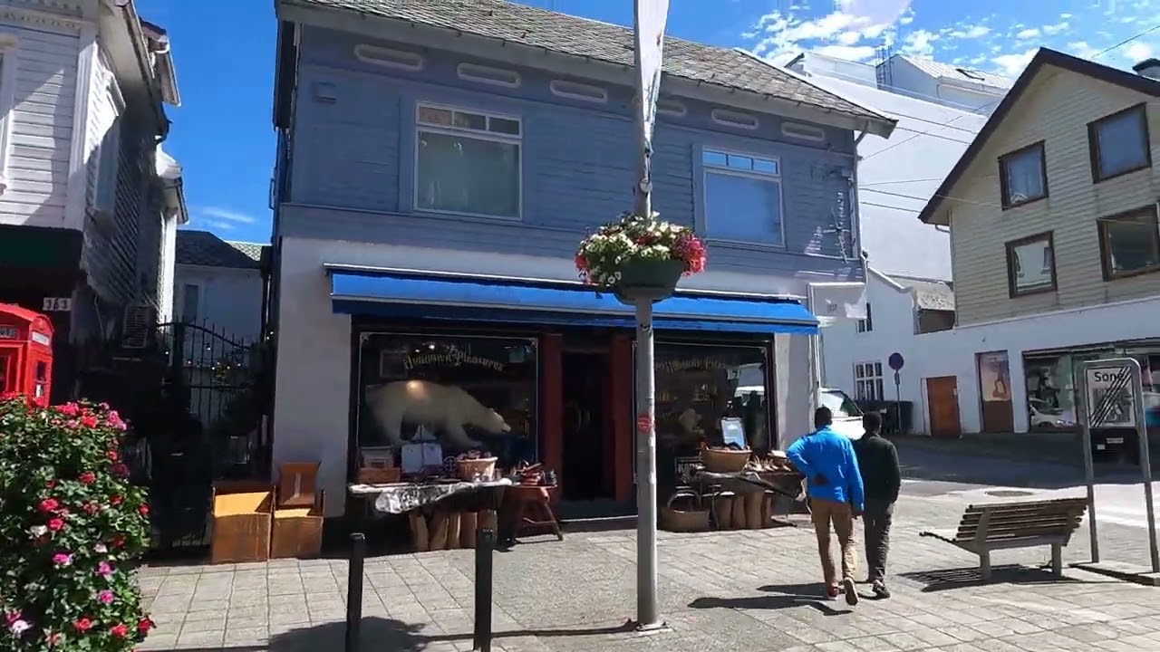 Haugesund (Norway, Norge) P3 On Foot 4K, June 2024