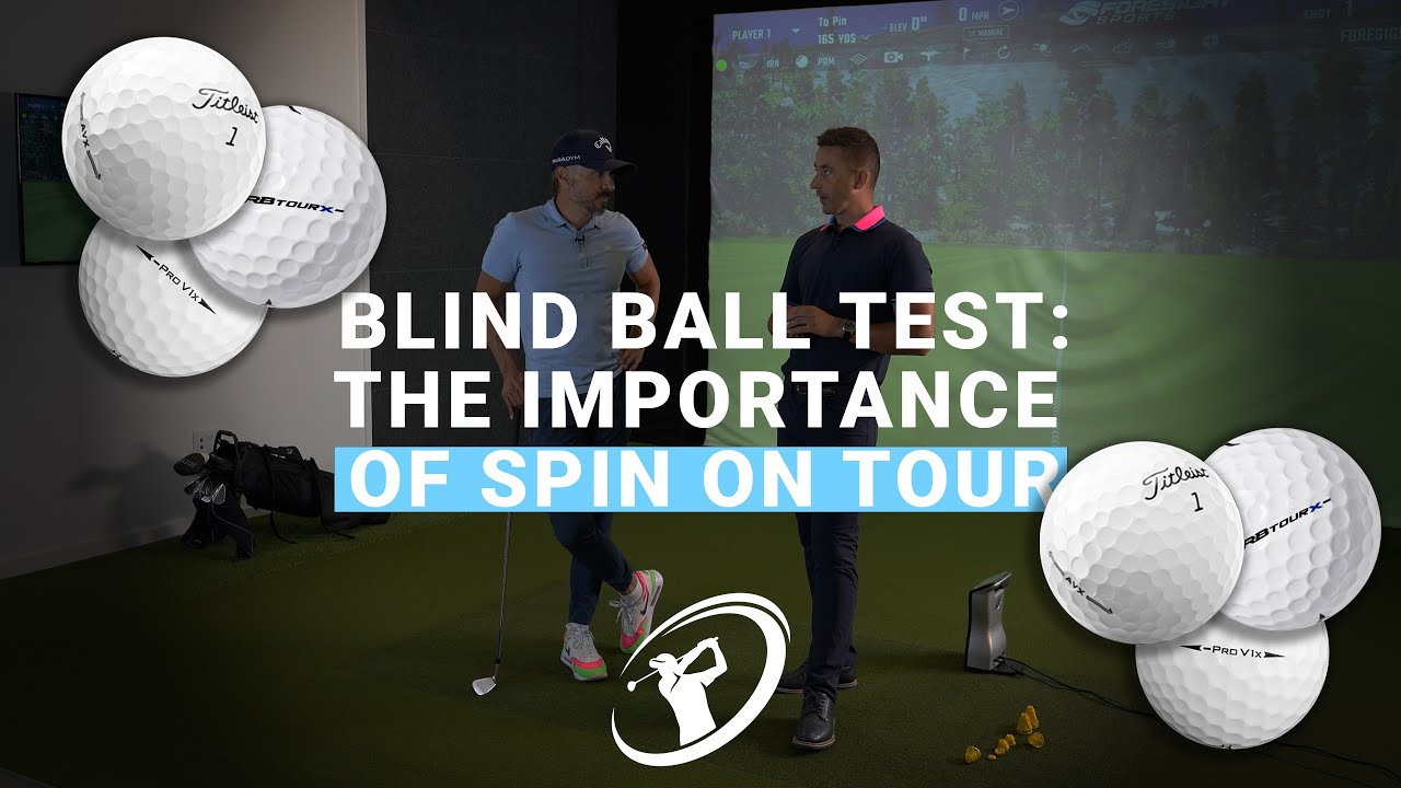 BLIND BALL TEST // The importance of spin on tour
