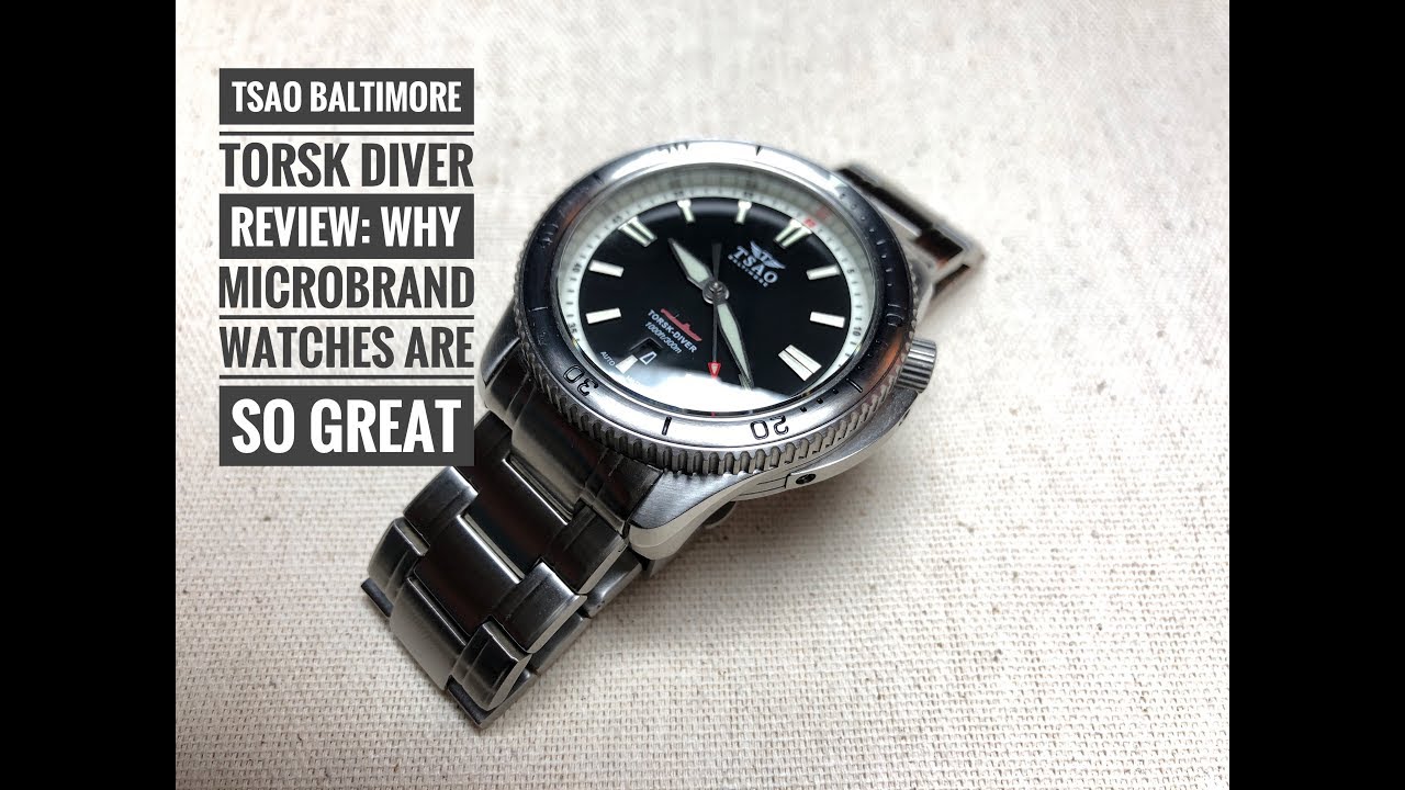 Tsao Baltimore Torsk Diver Watch Review: Why Microbrand Watches are Great