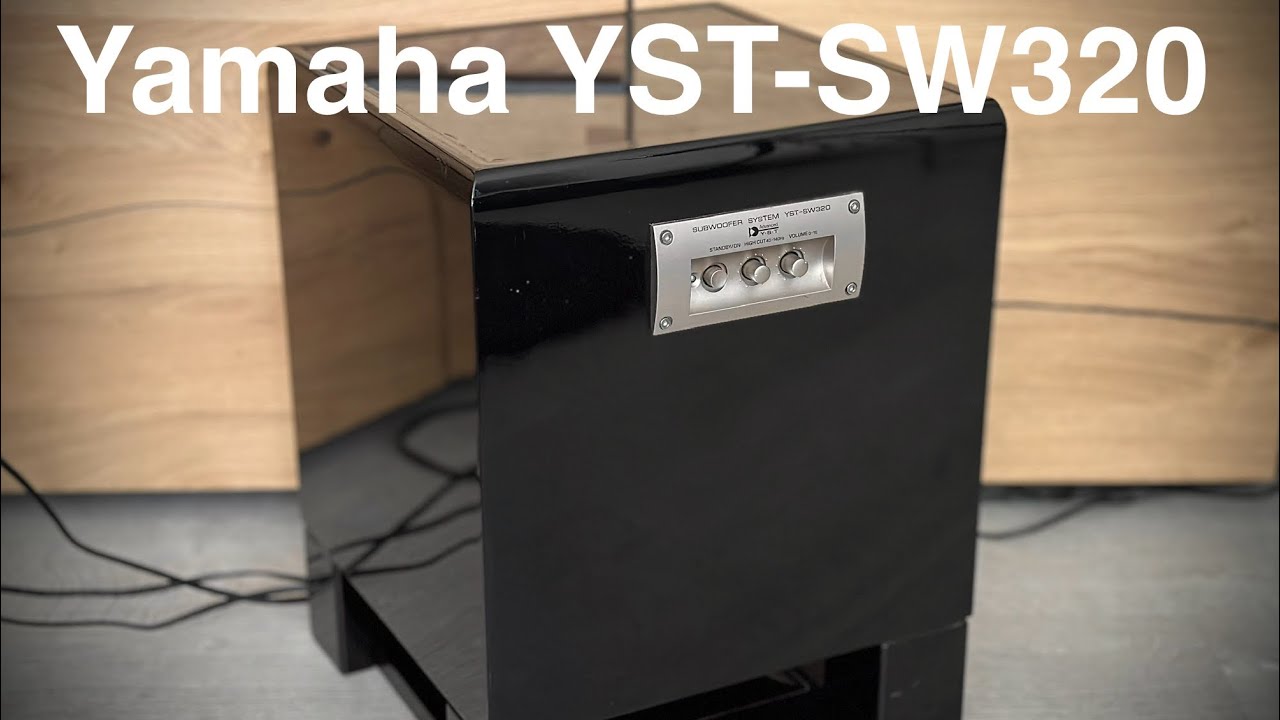 Yamaha YST-SW320 subwoofer Demo