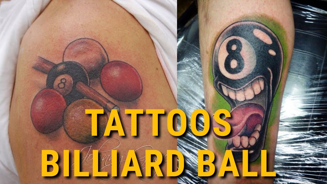 Best Billiard Ball Tattoos Top 33