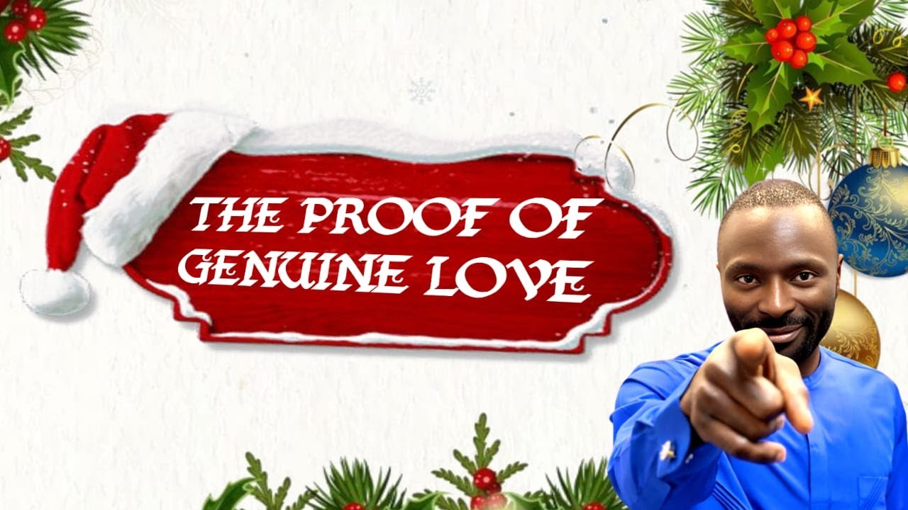 THE PROOF OF GENUINE LOVE || CHRISTMAS SERVICE || REVEREND CHARLES || 25.12.25