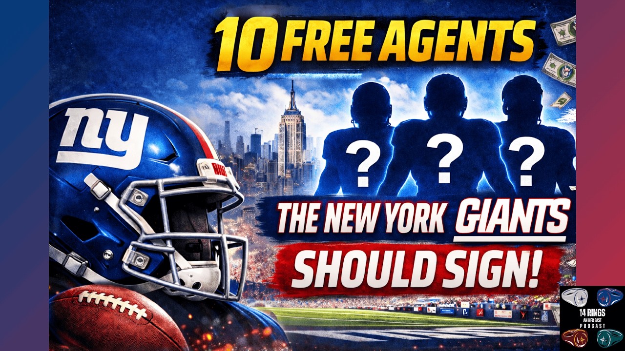 10 Free Agents That The New York Giants Should Sign in 2026