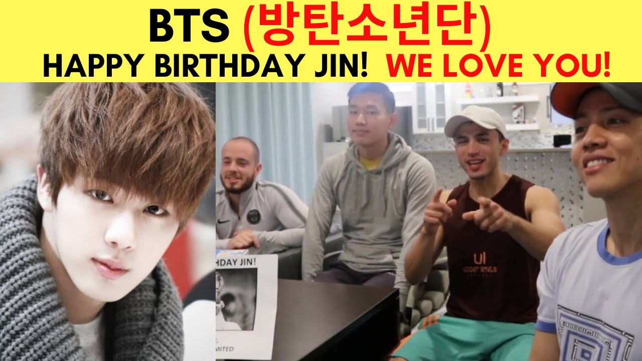 BTS | JIN (Kim Seok-jin) BIRTHDAY SPECIAL REACTION | REACTION VIDEO BY REACTIONS UNLIMITED