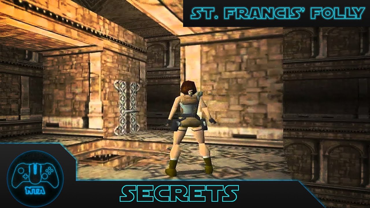 Tomb Raider 1 - Level 5: St. Francis' Folly - Secrets