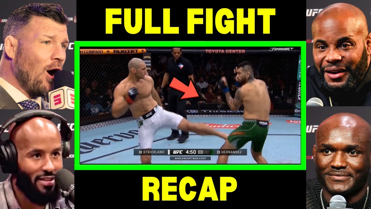 The 'Exact Moment' Sean Strickland BROKE Anthony Hernandez..
