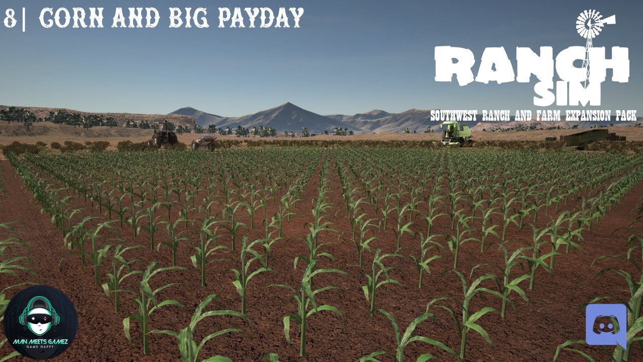 Ranch Sim: Карта Юго-Запада |8| Кукуруза и большой выигрыш