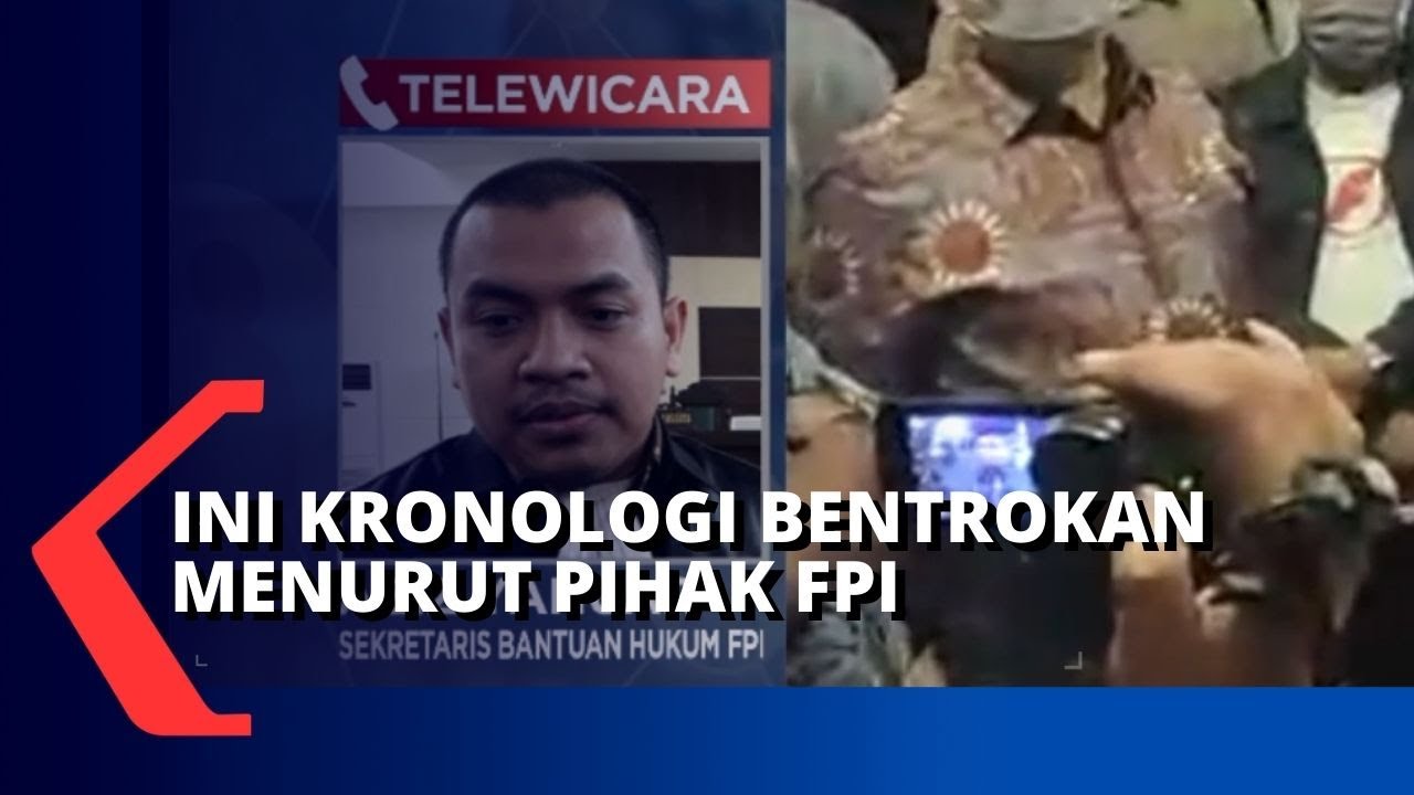 Bentrok dengan Polri, Ini Kronologi Menurut Pihak FPI!
