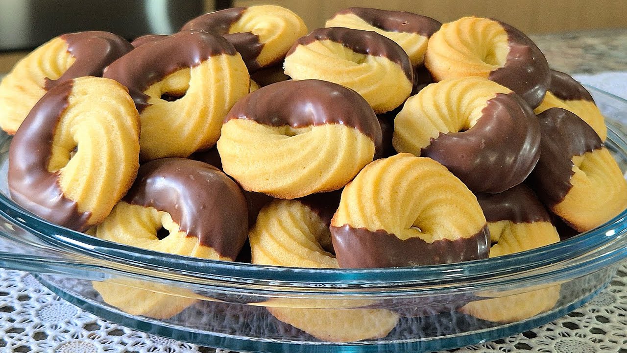 TODOS VÃO DIZER QUE VOCÊ COMPROU ESSAS BOLACHINHAS ficam lindas e deliciosas.