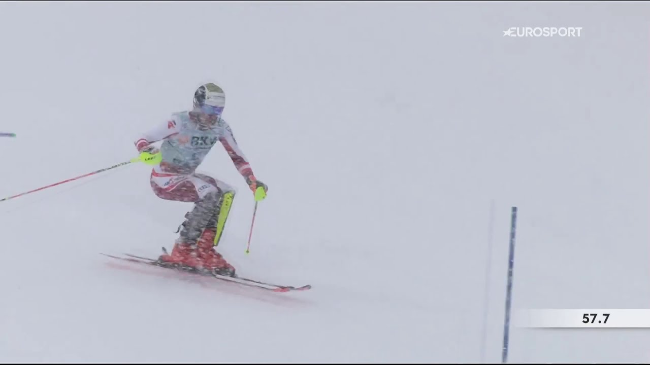 Manuel Feller -  Slalom Flachau 2021 - 2nd Run - Win