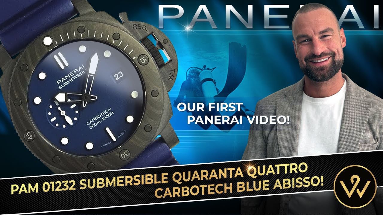 Why is Panerai controversial as a brand? PAM 01232 Submersible Quaranta Quattro - Luxury Dive Watch