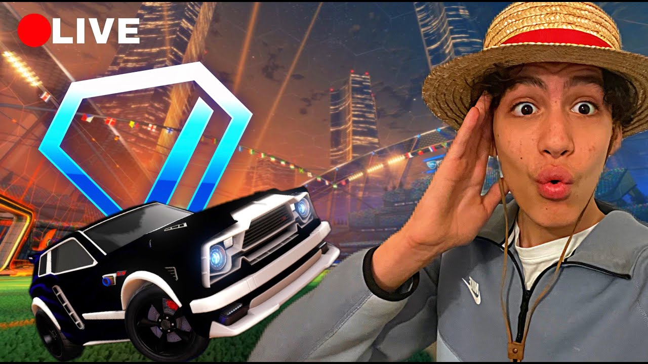 LIVE ROCKET LEAGUE !! ON ESSAYE DE MONTER DIAMANTS