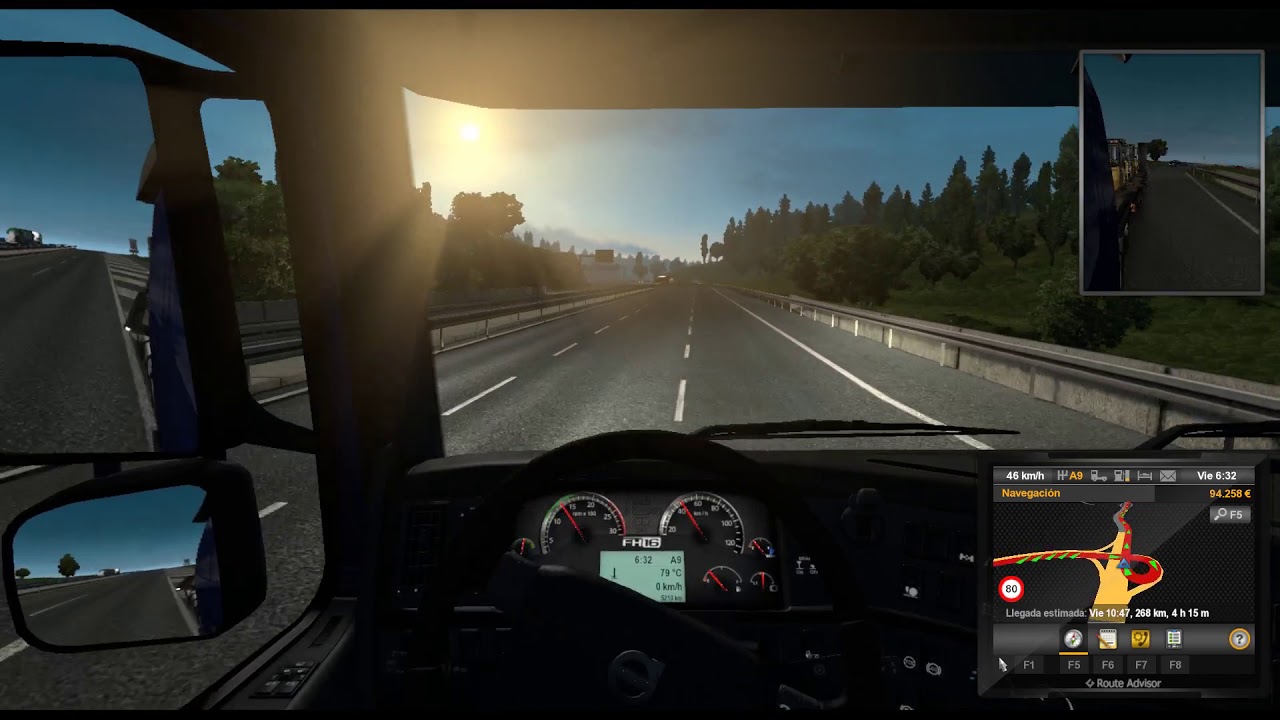 ETS2 - De Linz a Brno.