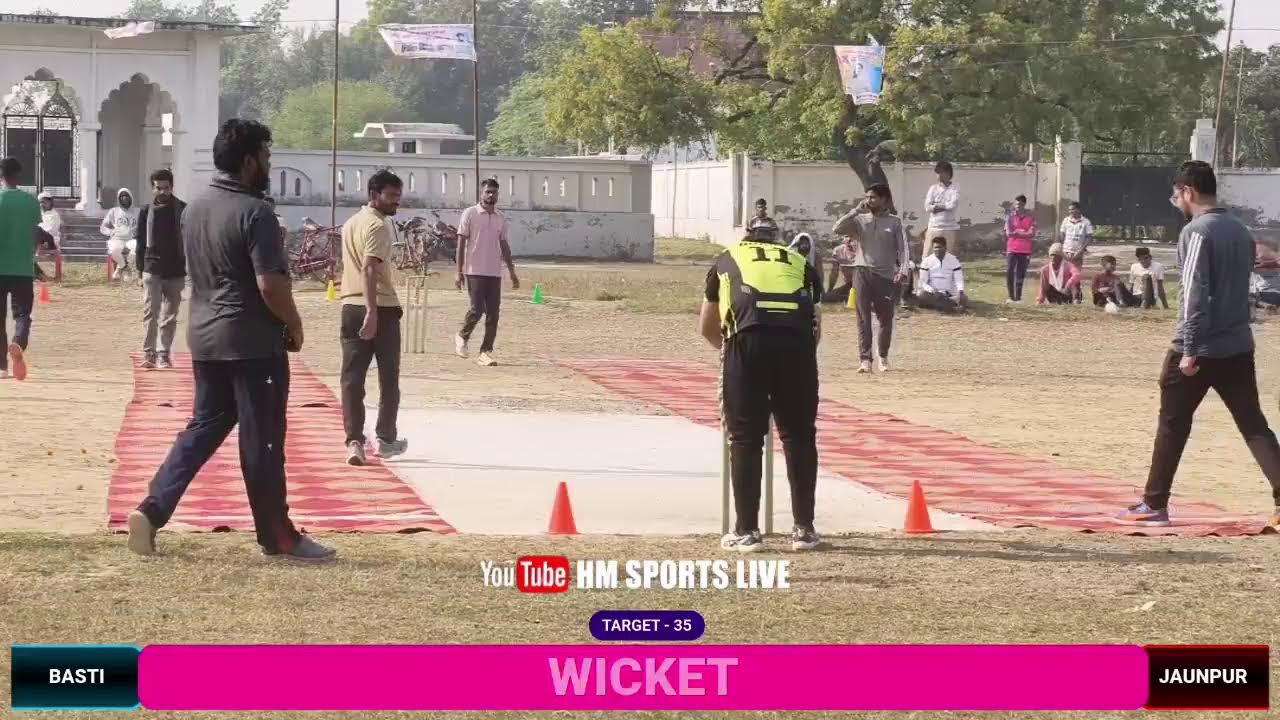 बस्ती 🆚  जौनपुर || || सीधा जैगहा ओपन सर्कल टूर्नामेंट