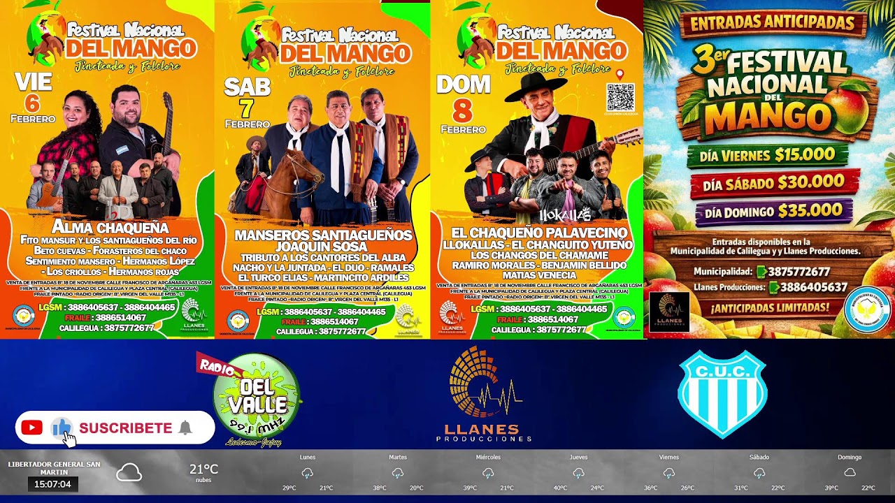 RADIO DEL VALLE  02/02/2026