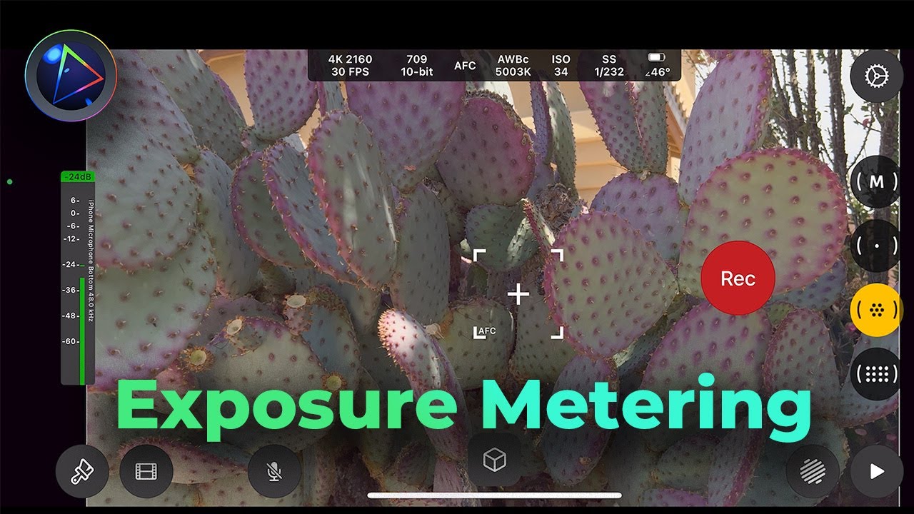 metering modes in cinema p3