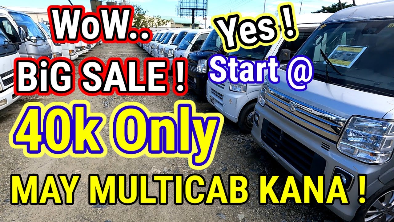 ANG PINAKAMURANG MULTICAB NA PWEDI PANGPAMILYA AT PANGNEGOSYO | MINIVAN O PICK UP TYPE |