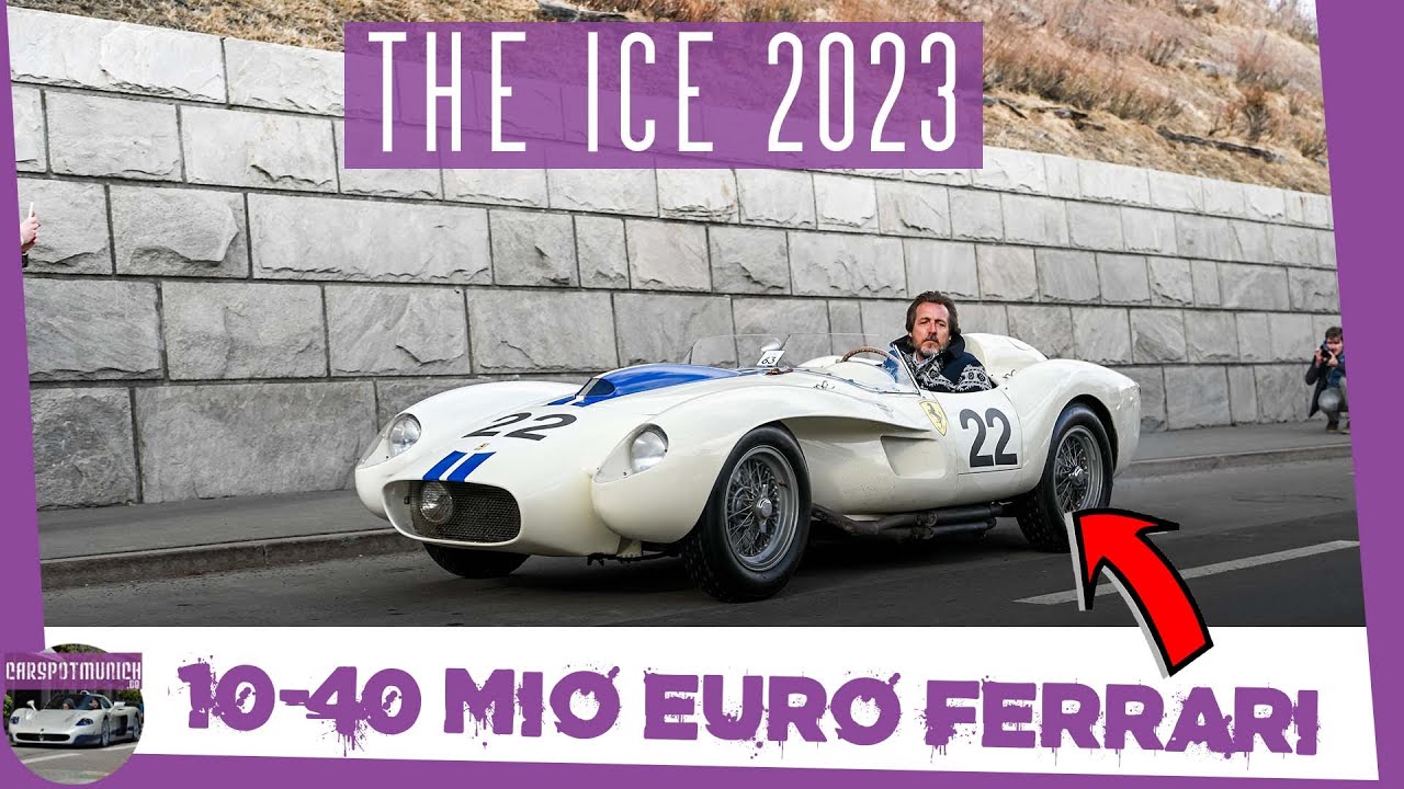 Besser als letztes Jahr? - The ICE St. Moritz 2023 | Ferrari 250 TR / 250TDF, 3x Miura (Teil 1)