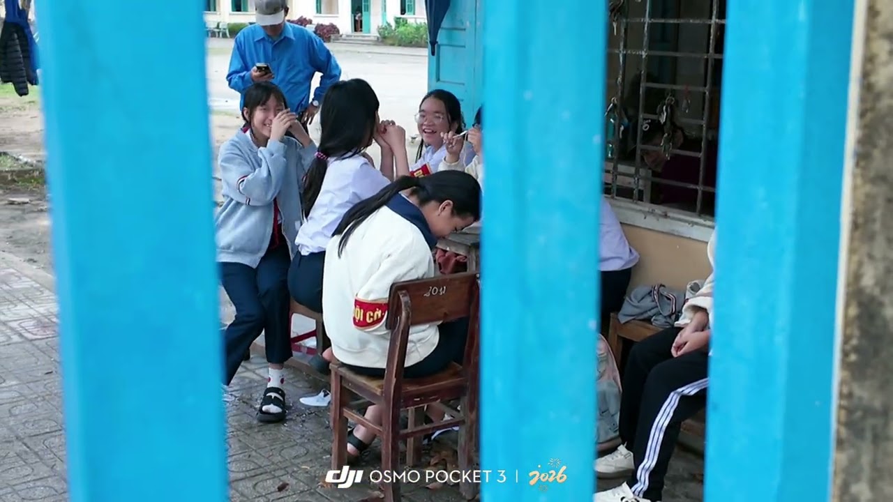 땀끼 응우옌 주 중학교 아이들
