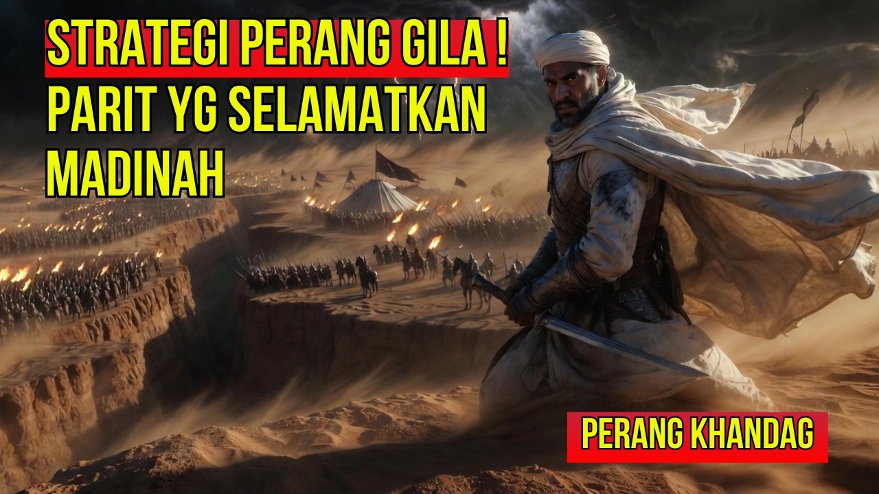 Madinah Dikepung 10.000 Pasukan! Strategi Cerdas yang Menyelamatkan Islam | KISAH Islam