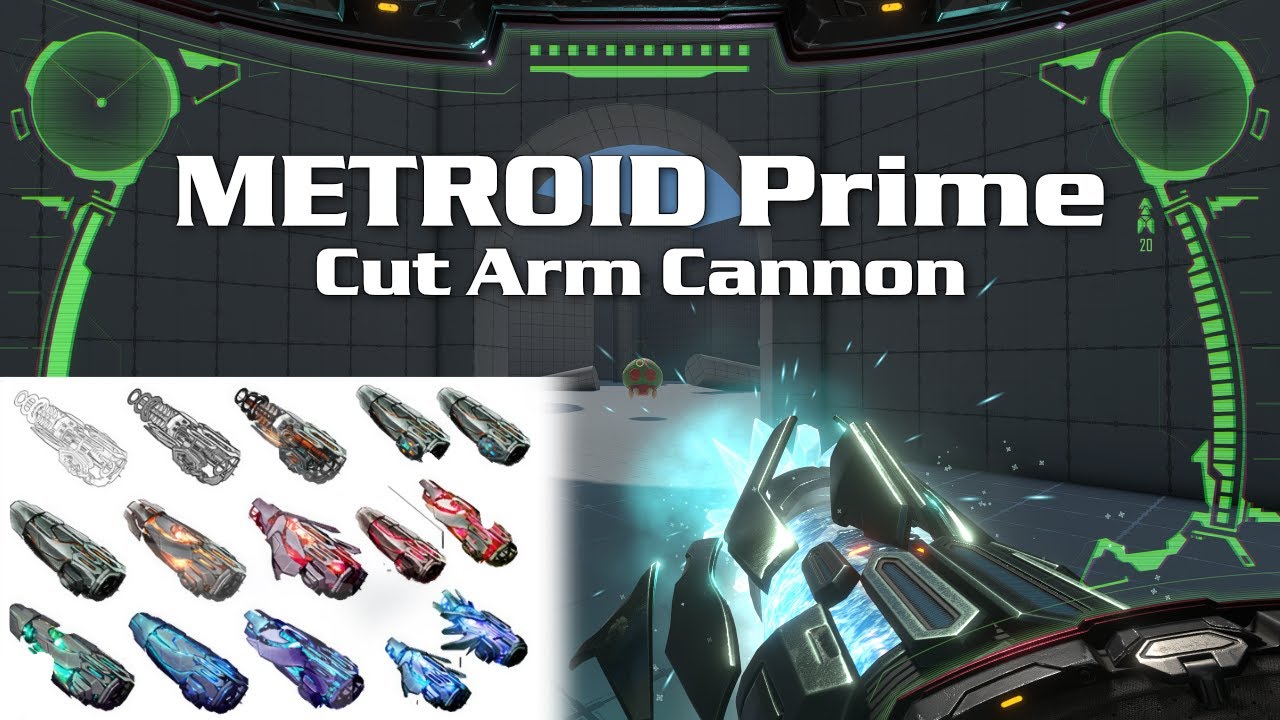Metroid Prime : Cut Arm Cannon Design