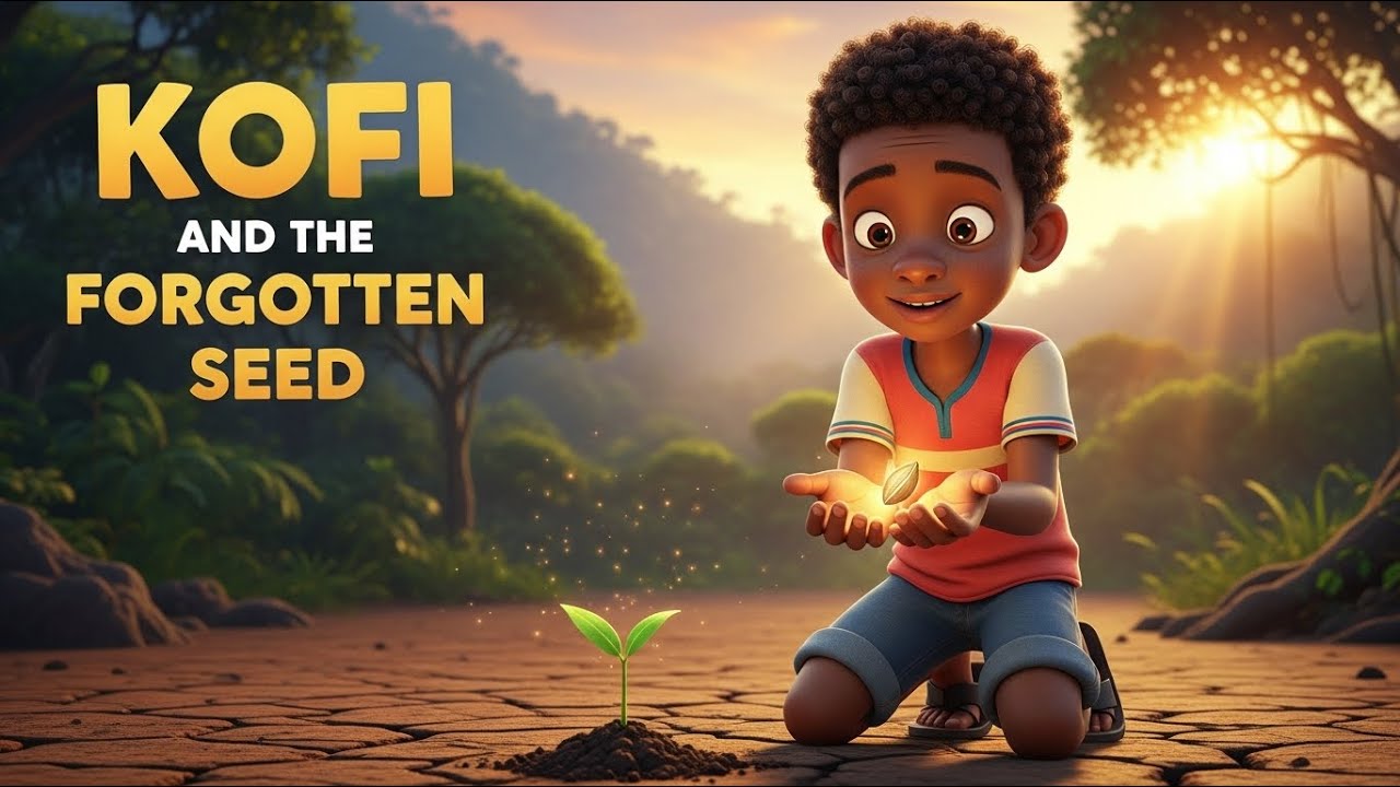 Kofi and the Forgotten Seed is a heartwarming African folktales Story. #africa  #bedtimestories