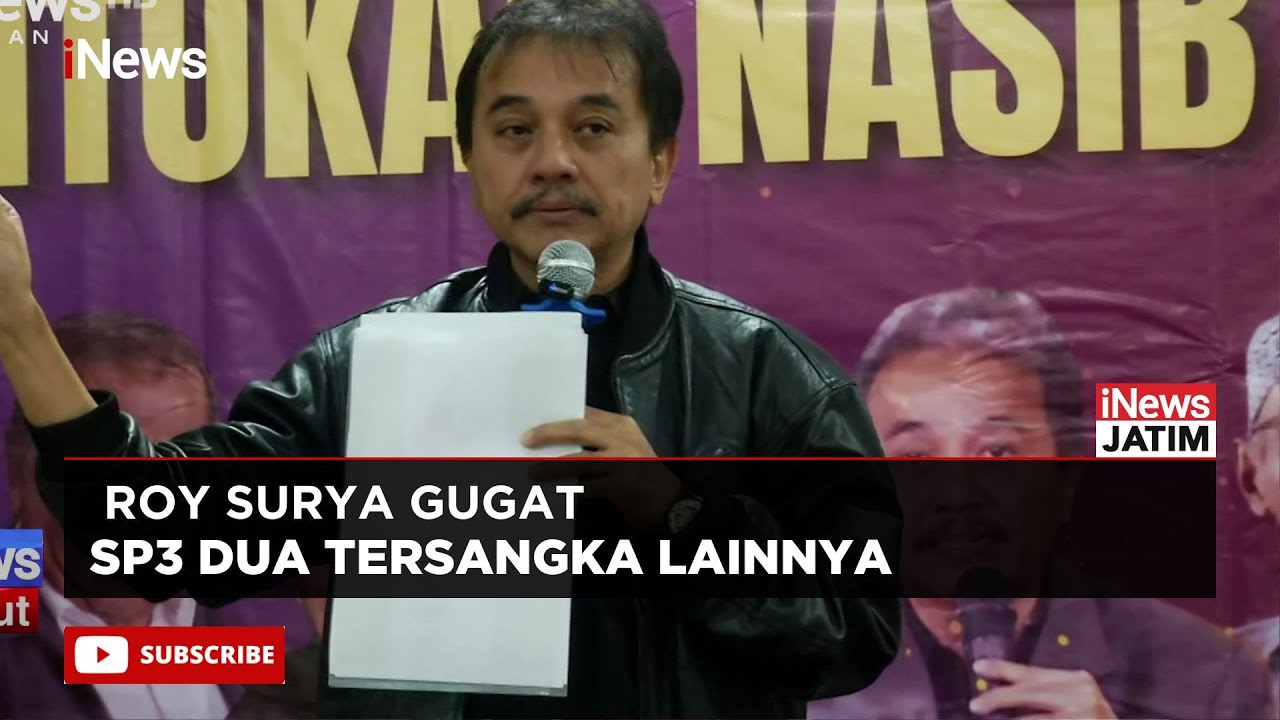 Babak Baru Lagi! Roy Suryo Gugat SP3 Eggi Sudjana, Gak Rela Kalo Bebas ?