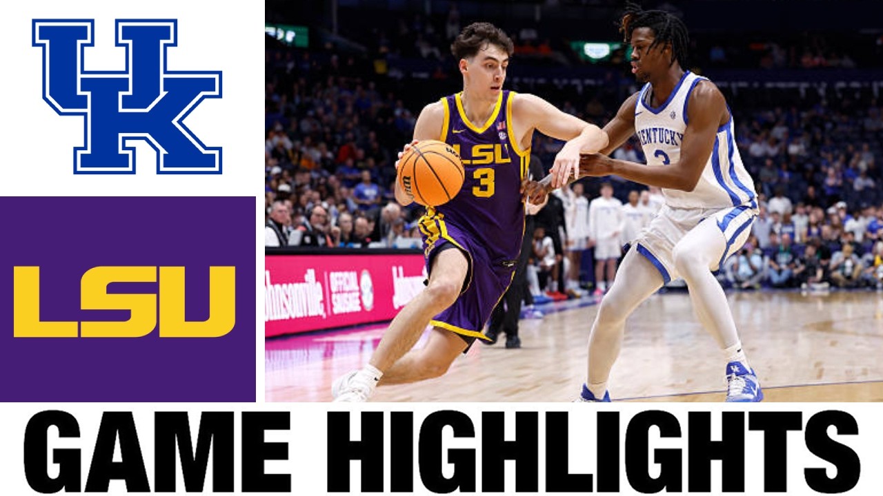LSU vs Kentucky Highlights | Men's Basketball | College Basketball 2026