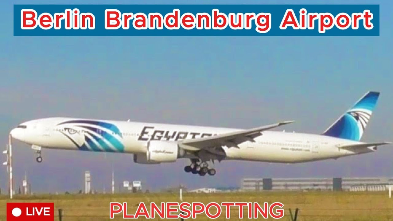 ✈️ BER✈️ | Planespotting LIVE | 06.03.2026 | Egyptair Boeing 777 | Berlin Brandenburg Airport