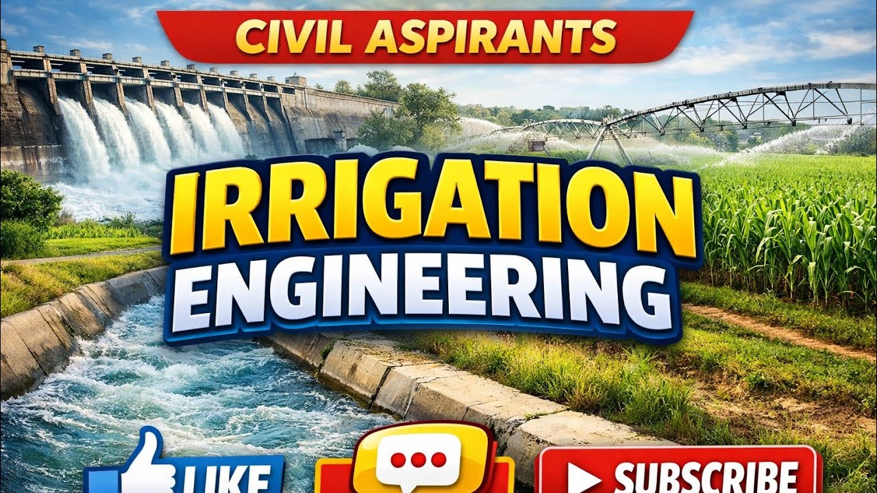 Irrigation Engineering Psc Notes Explain With MCQ Part-1 