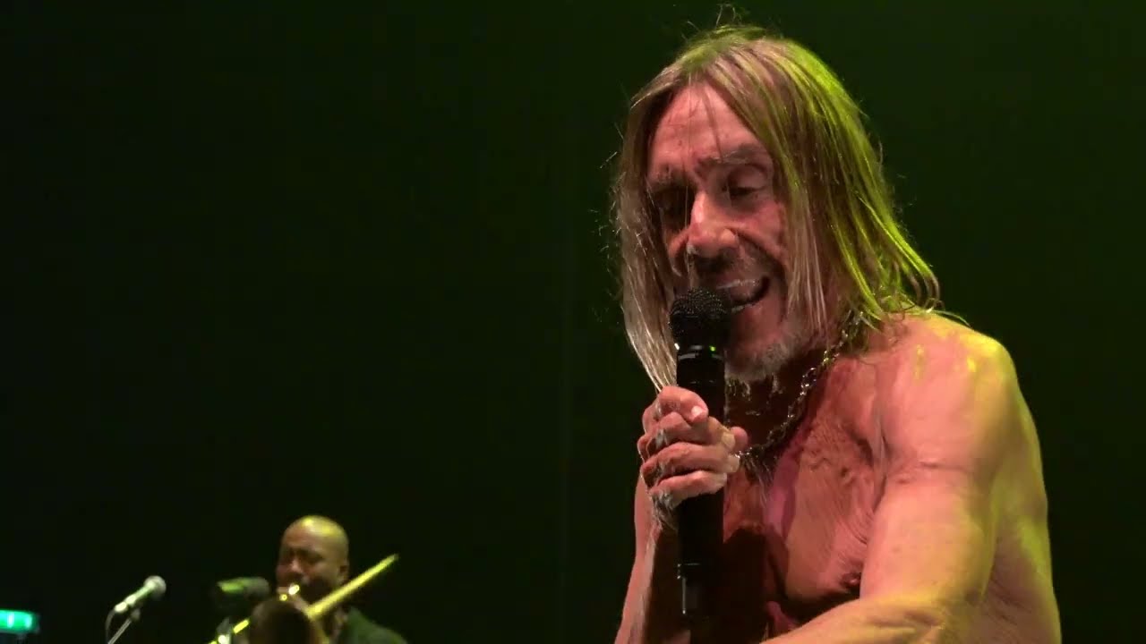 IGGY POP - I WANNA BE YOUR DOG - PLEYEL, PARIS 2022 4K