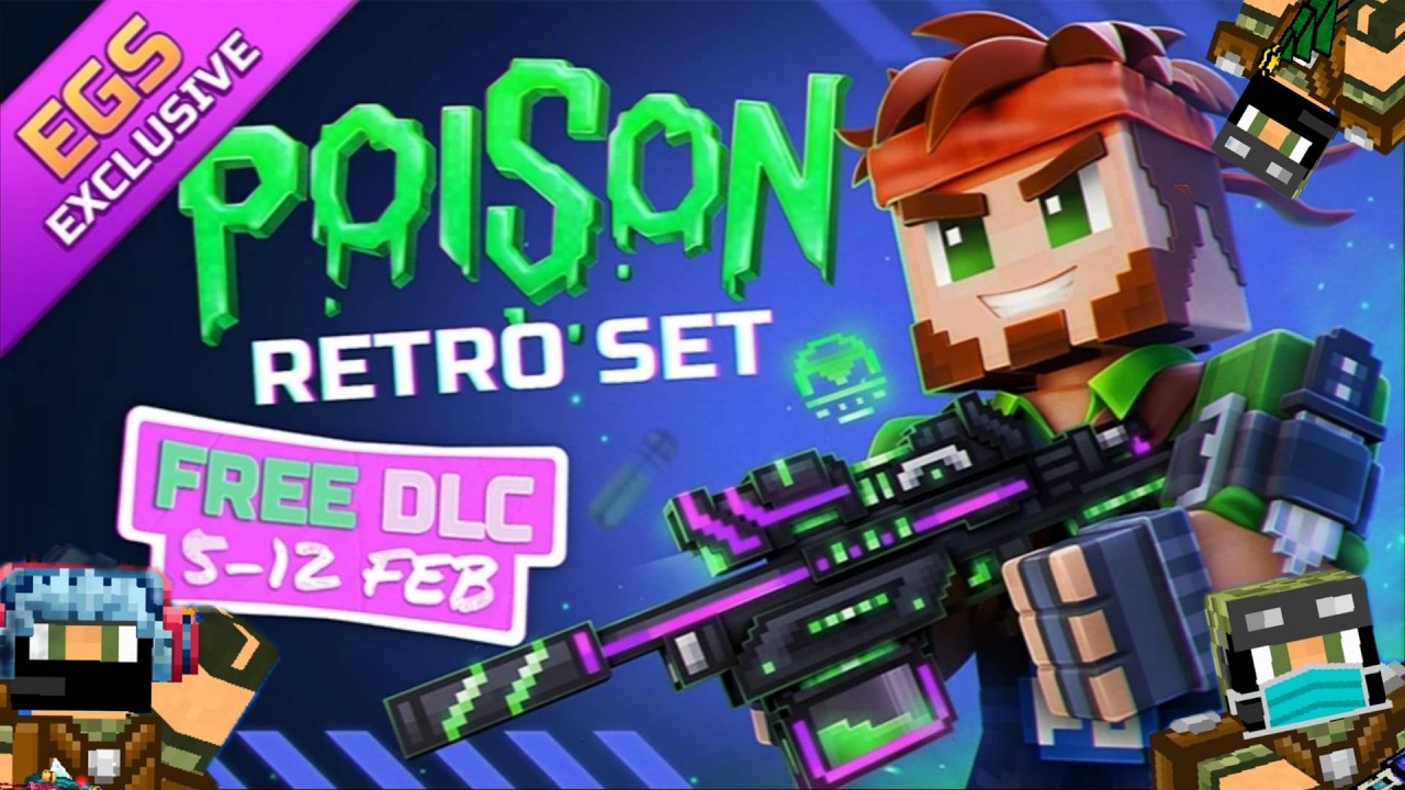 Lotus Renault (f2p acc) gets his FIRST FREE DLC IN PIXEL GUN! & plays the new Pixelpoly Event