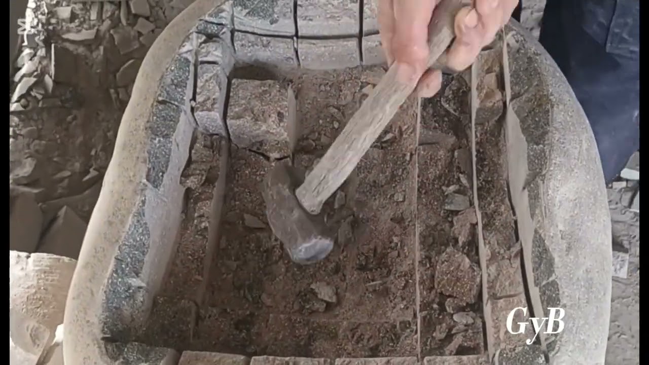 Lavamanos tallado en Piedra ⚒️ (@artesaniasenpiedra5415)