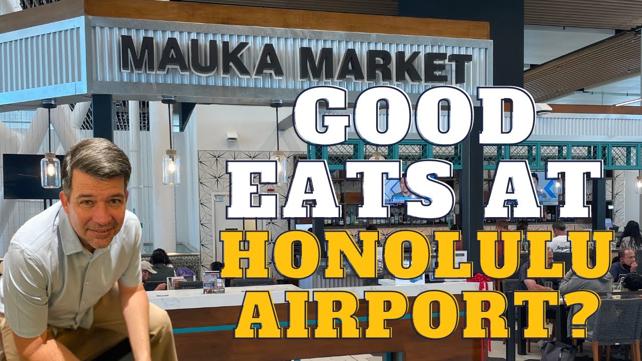 Finally! Good Food At Honolulu Airport | Mauka Market Review In Terminal 1