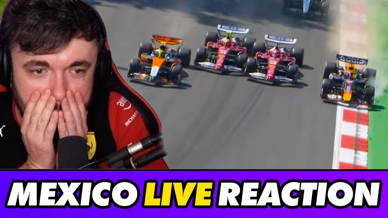 Our LIVE Reaction to a CHAOTIC Mexico City GP