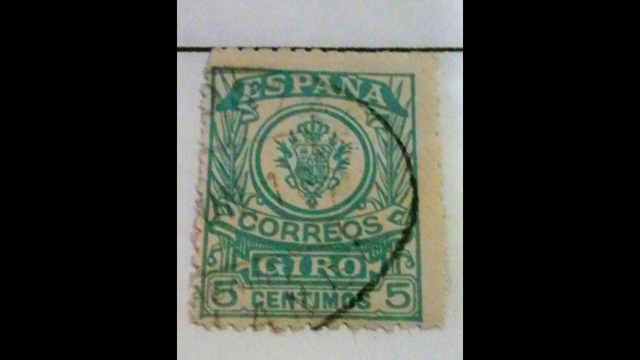 Rare stamps a trip around the world Espana