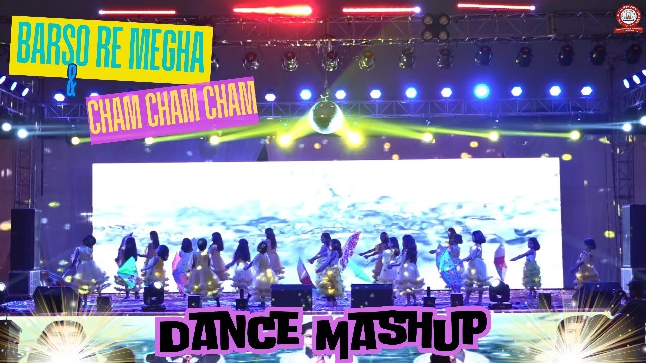 RHTDM X Barso Re Megha & Cham Cham | Rain Dance |Group | Kshitiz Annual Function | Dr L P Lal School