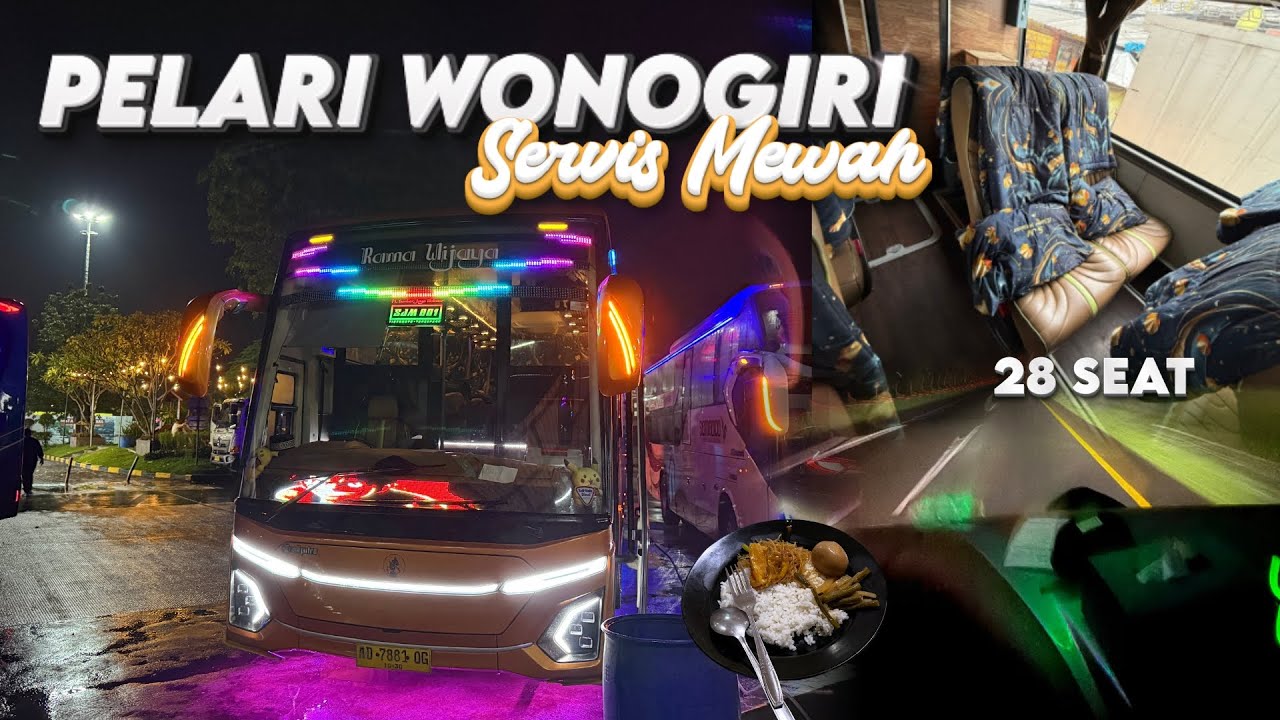 DIAM DIAM KENCANG JUGA‼️TRIP JAKARTA KE SOLO NAIK BUS SUMBER JAYA MAKMUR